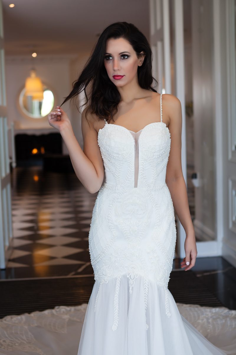 Beaded Lace Wedding Dress Melbourne