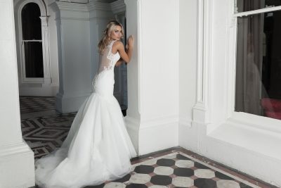 Illusion Back Wedding Dress Melbourne