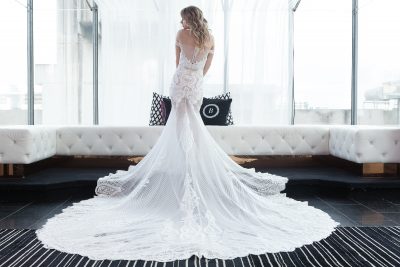 Moden Lace Wedding Dress Melbourne