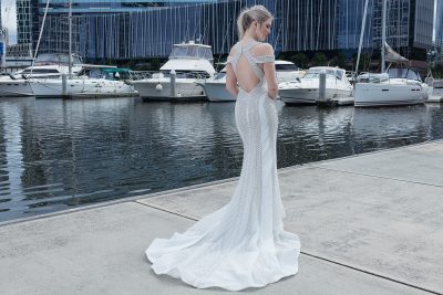 beaded wedding dress Melbourne