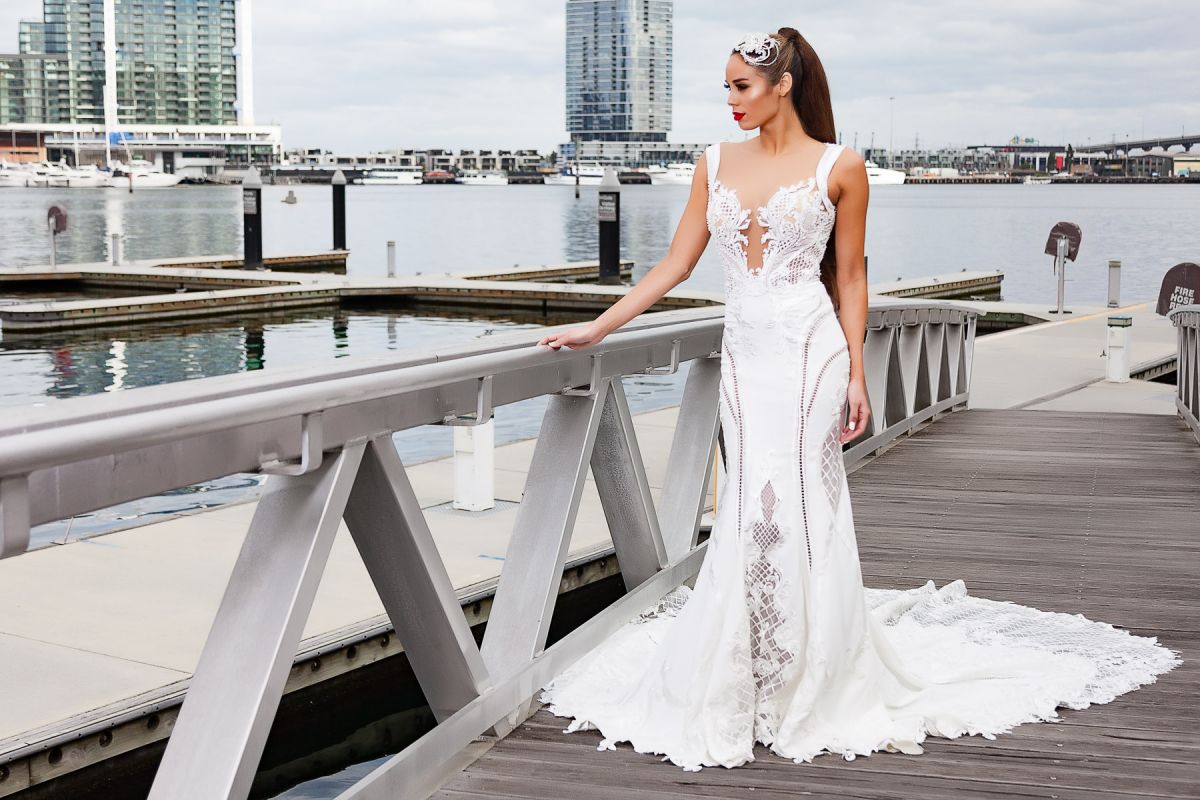 Suri Gown Low Back 2019 Wedding Dress Melbourne