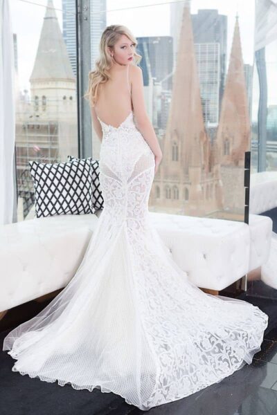 Exquisite Low Back Wedding Dress Exquisite Low Back Wedding Dress Melbourne