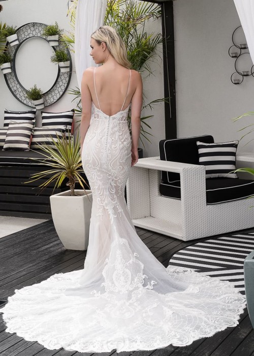 Illusion lace wedding dress Melbourne 2021 Illusion lace wedding dress Melbourne 2021