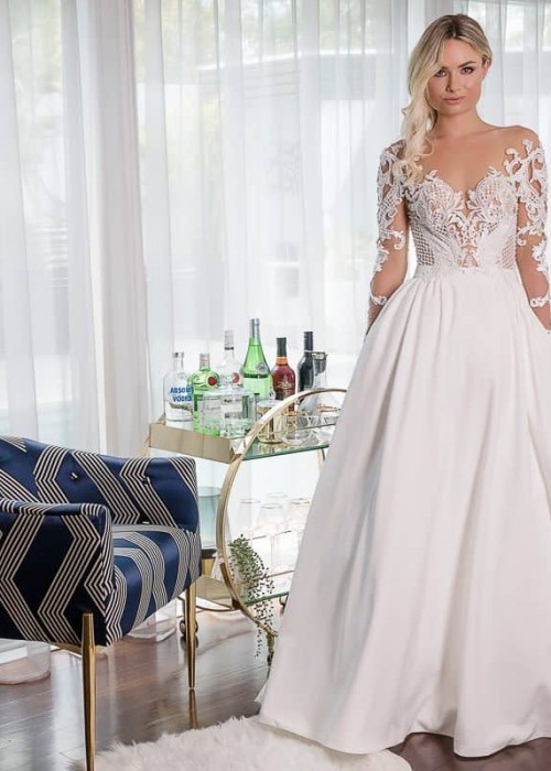 A Line Wedding Gowns