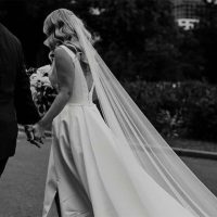 Delusted Satin Wedding Dress 2022 Melbourne