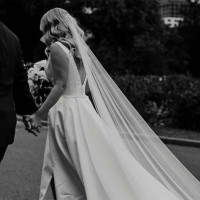 Delusted Satin Wedding Dress 2022 Melbourne