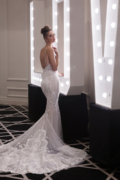 Lace Backless Wedding Dress Melbourne Lace Backless Wedding Dress Melbourne