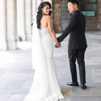 A personalized style consultation in our showroom offers an immersive experience into the world of custom bridal gowns. Luxurious fabrics and exquisite detailing combined with form-flattering silhouettes, crafted using the highest standards of dressmaking and corsetry techniques