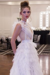 Melbourne Wedding dress hire -Narla front